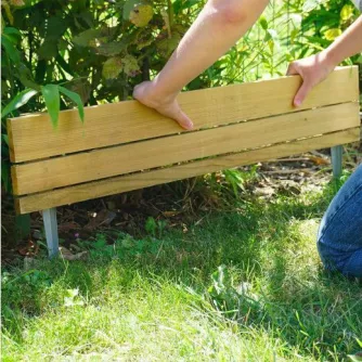 Clôture treillis en bois clôture diviseur treillis de jardin Terrasse  Jardin télescopique en bois clôture écran Jardin clôture Pet (Size : H80cm)